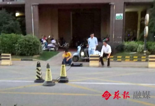 什么仇什么怨 園區(qū)一小區(qū)門口用上了破 胎 器